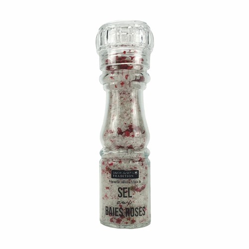 Pink Peppercorn & Salt Grinder